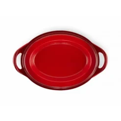 LE CREUSET Cocotte Doufeu Ovale en Fonte 32 cm Cerise Sale