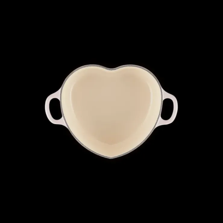 LE CREUSET Cocotte en Fonte Cœur 20 cm Shell Pink Sale