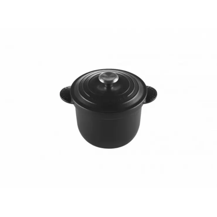 LE CREUSET Cocotte en Fonte Every 18 cm Noir Mat Discount