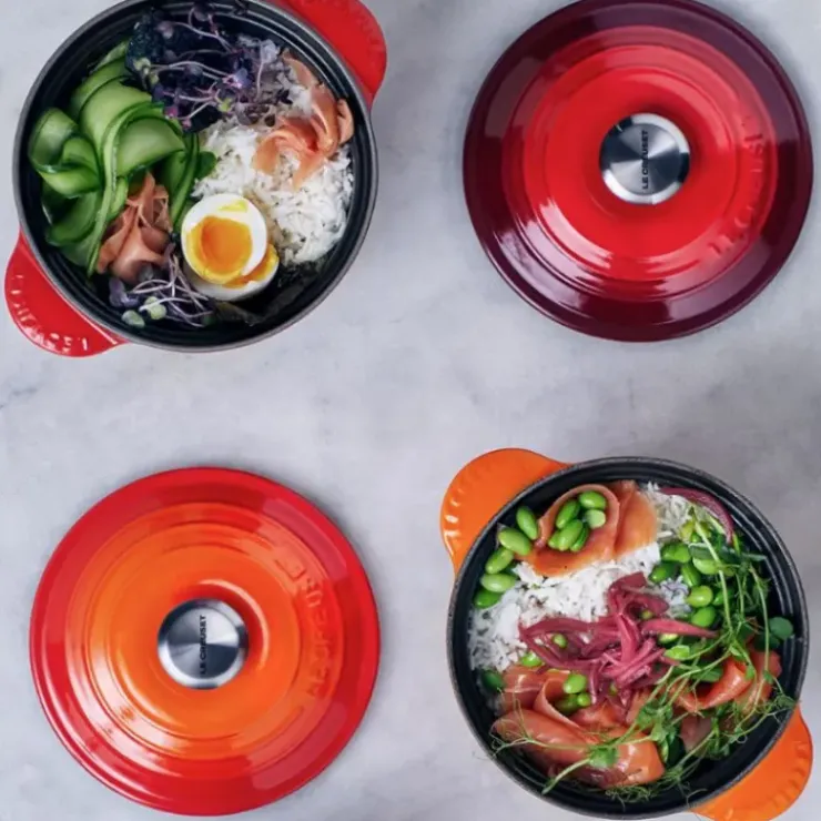 LE CREUSET Cocotte en Fonte Every 18 cm Cerise Discount
