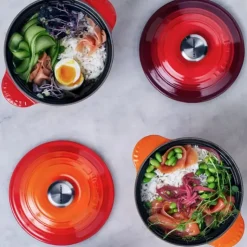 LE CREUSET Cocotte en Fonte Every 18 cm Volcanique Online