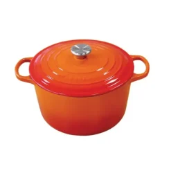 LE CREUSET Cocotte en Fonte Haute 24 cm Volcanique Outlet