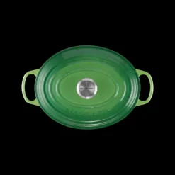 LE CREUSET Cocotte en Fonte Ovale 29 cm Bamboo Signature Sale