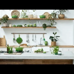 LE CREUSET Cocotte en Fonte Ovale 29 cm Bamboo Signature Sale