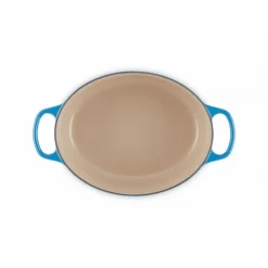 LE CREUSET Cocotte en Fonte Ovale 29 cm Azur Signature Clearance