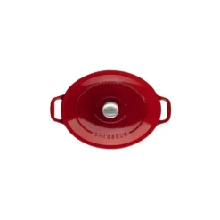 CHASSEUR Cocotte en Fonte Ovale 27 cm Rubis Hot