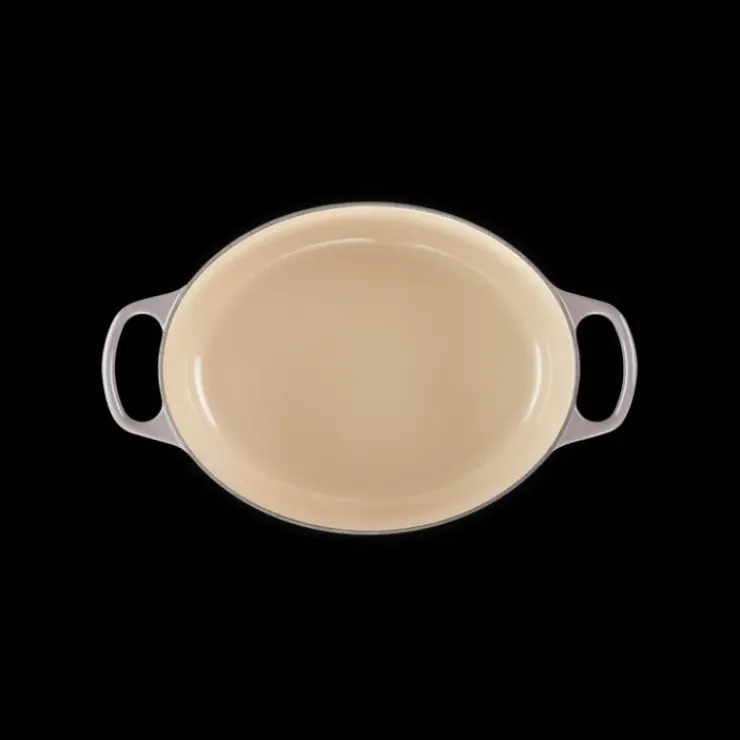 LE CREUSET Cocotte en fonte Ovale 29 cm Flint Signature