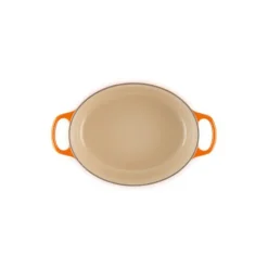 LE CREUSET Cocotte en fonte Ovale 40 cm Volcanique Signature Sale