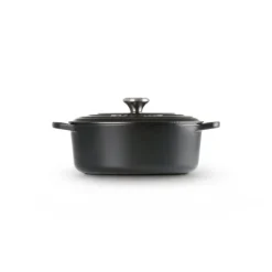 LE CREUSET Cocotte en Fonte Ovale 31 cm Noir mat Signature Clearance