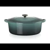 LE CREUSET Cocotte en Fonte Ovale Tradition 31 cm Océan Sale