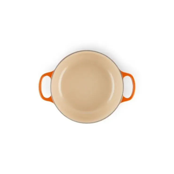 LE CREUSET Cocotte en fonte Ronde 26 cm Volcanique Signature Hot