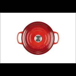 LE CREUSET Cocotte en Fonte Ronde 20 cm Cerise Signature Hot
