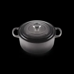 LE CREUSET Cocotte en fonte Ronde 24 cm Flint Signature Discount