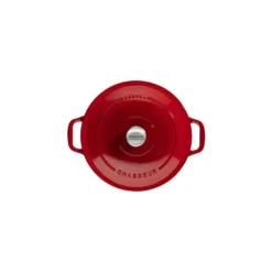 CHASSEUR Cocotte en Fonte Ronde 18 cm Rubis Best