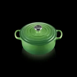 LE CREUSET Cocotte en Fonte Ronde 20 cm Bamboo Signature