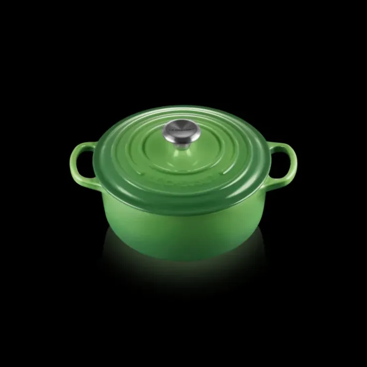 LE CREUSET Cocotte en Fonte Ronde 20 cm Bamboo Signature