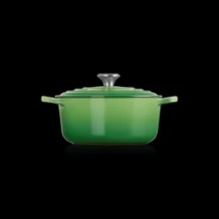 LE CREUSET Cocotte en Fonte Ronde 20 cm Bamboo Signature
