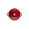 CHASSEUR Cocotte en Fonte Ronde 20 cm Rouge Sale