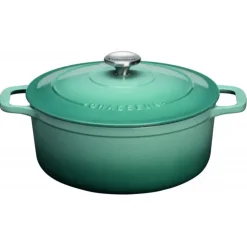 CHASSEUR Cocotte en Fonte Ronde 24 cm Quartz Outlet