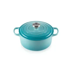 LE CREUSET Cocotte en fonte Ronde 24 cm Caraïbes Signature