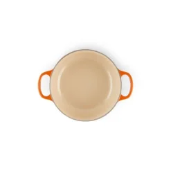 LE CREUSET Cocotte en fonte Ronde 24 cm Volcanique Signature Hot