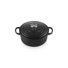 LE CREUSET Cocotte en Fonte Ronde 22 cm Noir mat Signature Clearance