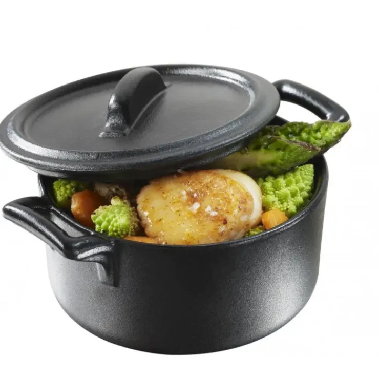 REVOL Cocotte Ronde Noire 20cl Belle Cuisine