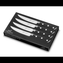 SABATIER Coffret 4 Couteaux à Steak 11,5 cm Ysis Hot