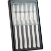 ARCOS Coffret 6 Couteaux à Steak 11 cm Lame Crantée Acier Inoxydable Sale
