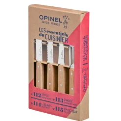 OPINEL Coffret 3 Couteaux de Cuisine et un Eplucheur Les Essentiels Online