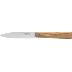 OPINEL Coffret 3 Couteaux de Cuisine et un Eplucheur Olivier Les Essentiels Sale