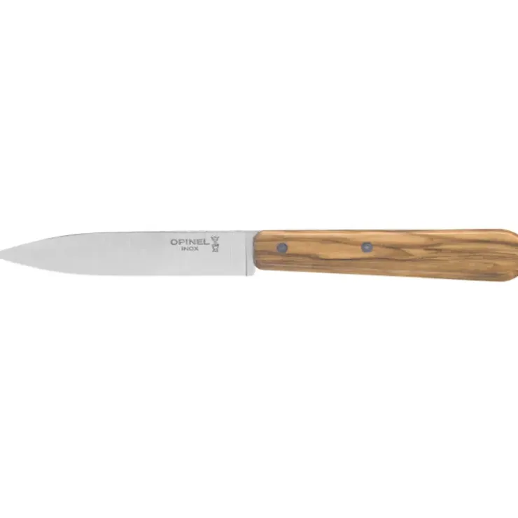 OPINEL Coffret 3 Couteaux de Cuisine et un Eplucheur Olivier Les Essentiels Sale