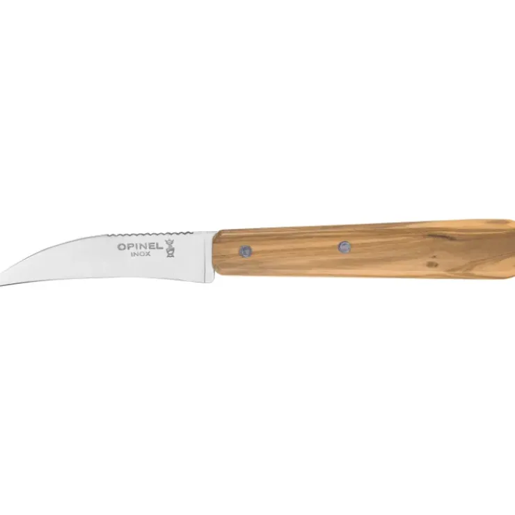 OPINEL Coffret 3 Couteaux de Cuisine et un Eplucheur Olivier Les Essentiels Sale