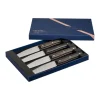 OPINEL Coffret 4 Couteaux de Table Frêne Sombre Facette Clearance