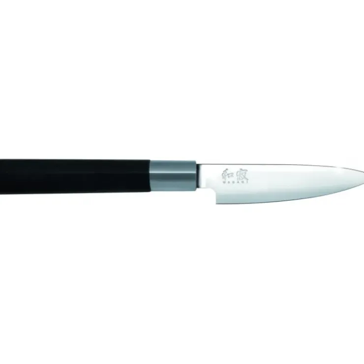 KAI Coffret 3 Couteaux Japonais Universel 10 cm Universel 15 cm et Chef 20 cm Wasabi Black Hot