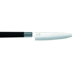 KAI Coffret 3 Couteaux Japonais Universel 10 cm Universel 15 cm et Chef 20 cm Wasabi Black Hot