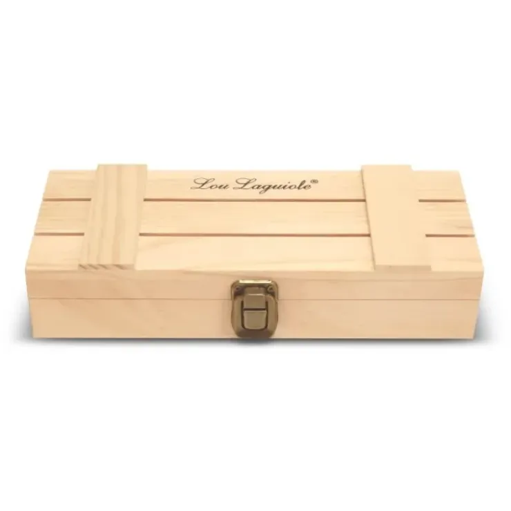 LOU LAGUIOLE Coffret 4 Couteaux Steak Alphonse Écorce 23,5 cm Discount