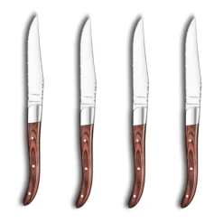 AMEFA Coffret 4 Couteaux Steak Royal Steak Bois 22,5 cm Online