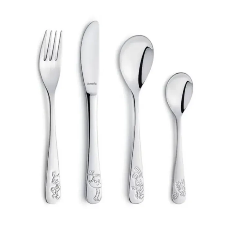 AMEFA Coffret Forêt 4 Couverts Enfant Discount