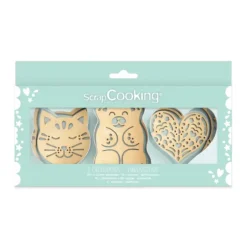 SCRAPCOOKING Coffret Kit Biscuit 3 Pièces Classique Best