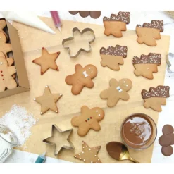 SCRAPCOOKING Coffret Kit Biscuit 3 pièces Noël Hot