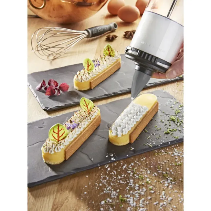 DE BUYER Coffret Le Tube Pro Piston à Pâtisserie + Recharges et Douilles
