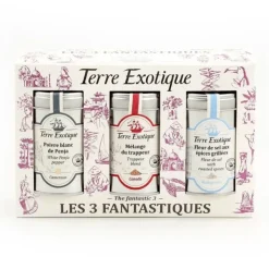 TERRE EXOTIQUE Coffret Épices 3 Assortiments Fantastiques