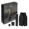 PEUGEOT Coffret Pompe à Vin et Champagne Double Manuelle ABS + Rafraichisseur Frizz Noir Sale