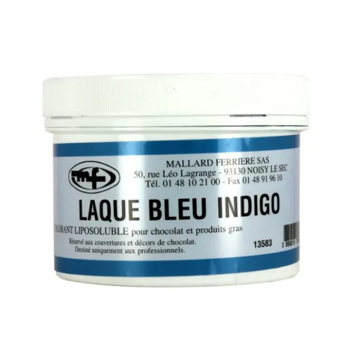 MALLARD FERRIERE Colorant alimentaire Bleu Indigo E132 Poudre Liposoluble 60g Discount