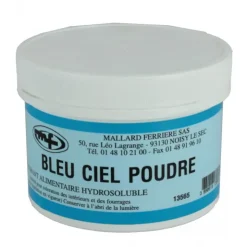 MALLARD FERRIERE Colorant alimentaire Bleu Ciel E133 Poudre Hydrosoluble 100g Sale