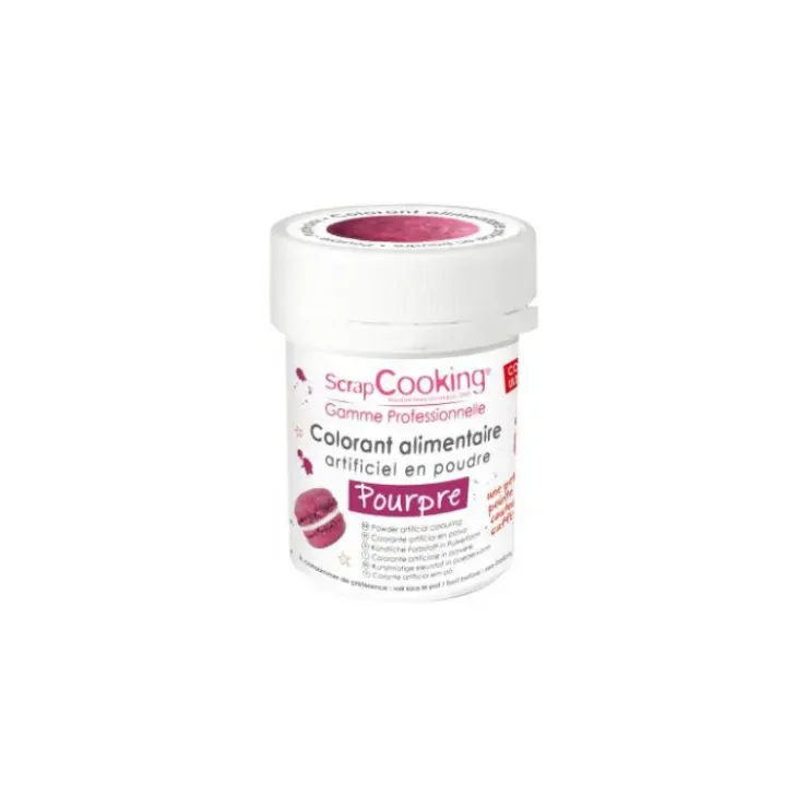 SCRAPCOOKING Colorant Alimentaire en Poudre Pourpre 5g Outlet