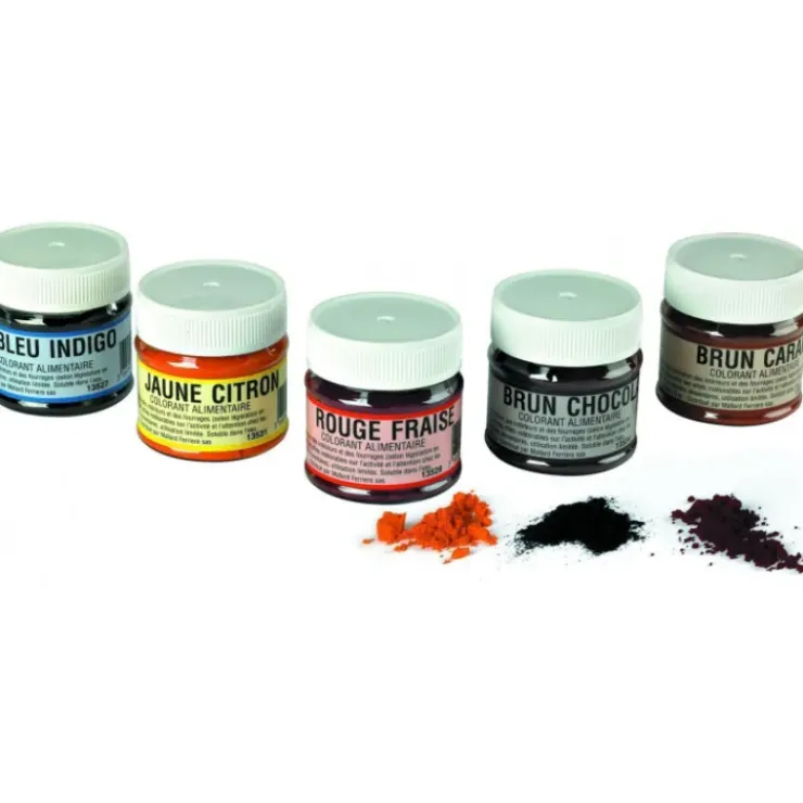 MALLARD FERRIERE Colorant alimentaire Jaune Citron E102 Poudre Hydrosoluble 20g Clearance