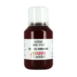 CUISINEADDICT Colorant alimentaire Jaune d'Oeuf E102/E124 Liquide 115 ml