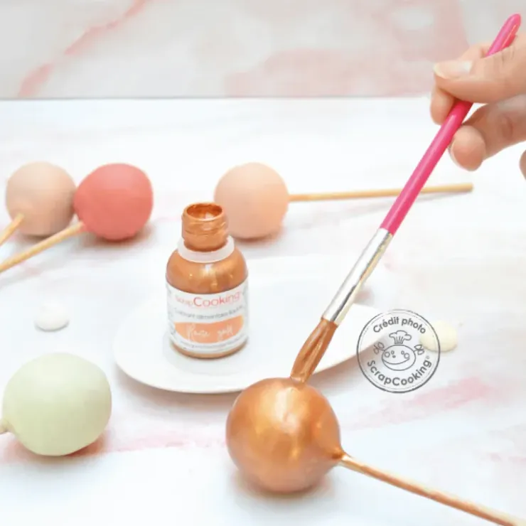 SCRAPCOOKING Colorant Alimentaire Liquide Or Rose 20 g Clearance